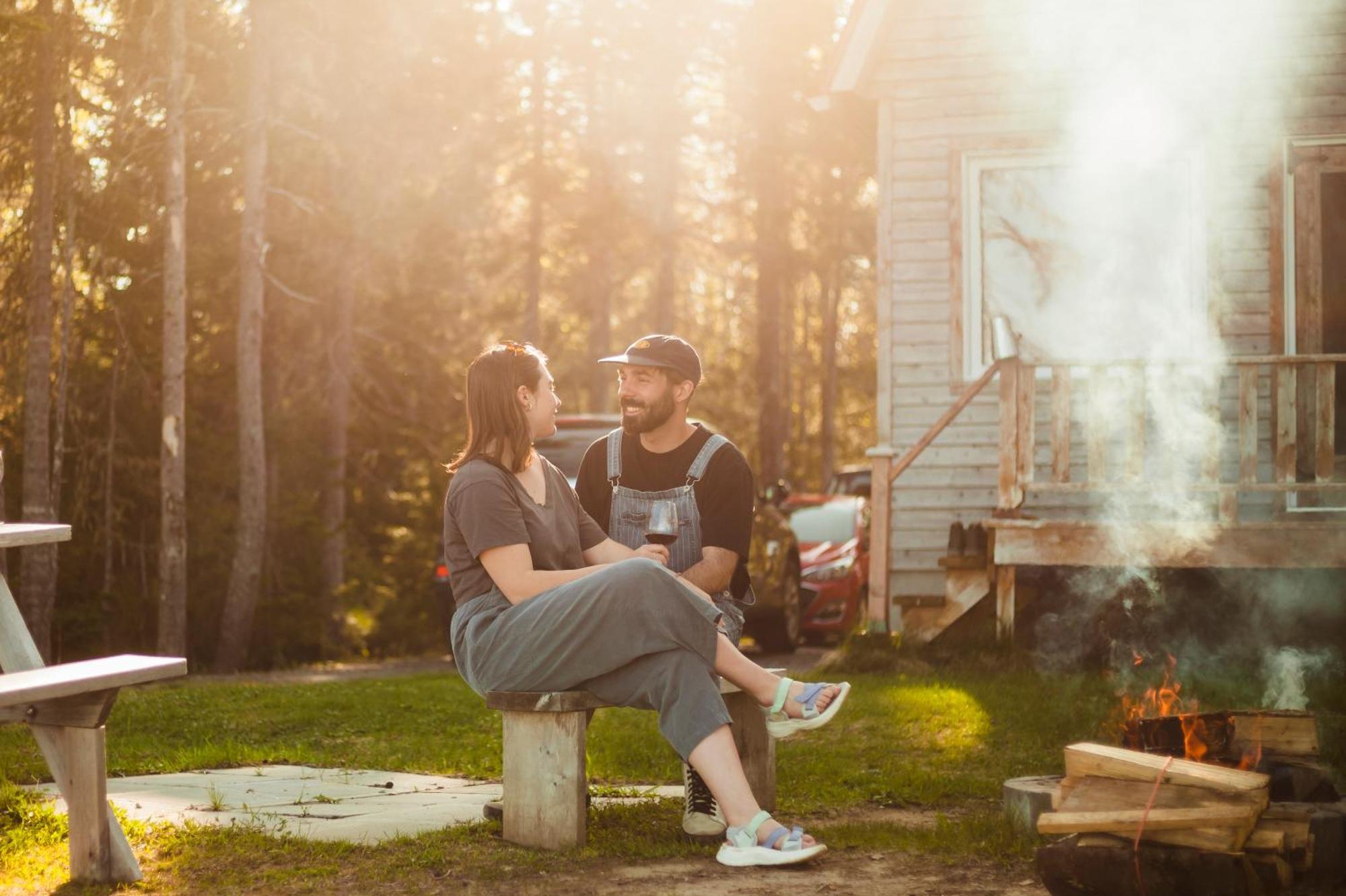 Chalets Du Bout Du Monde Gaspé Zewnętrze zdjęcie